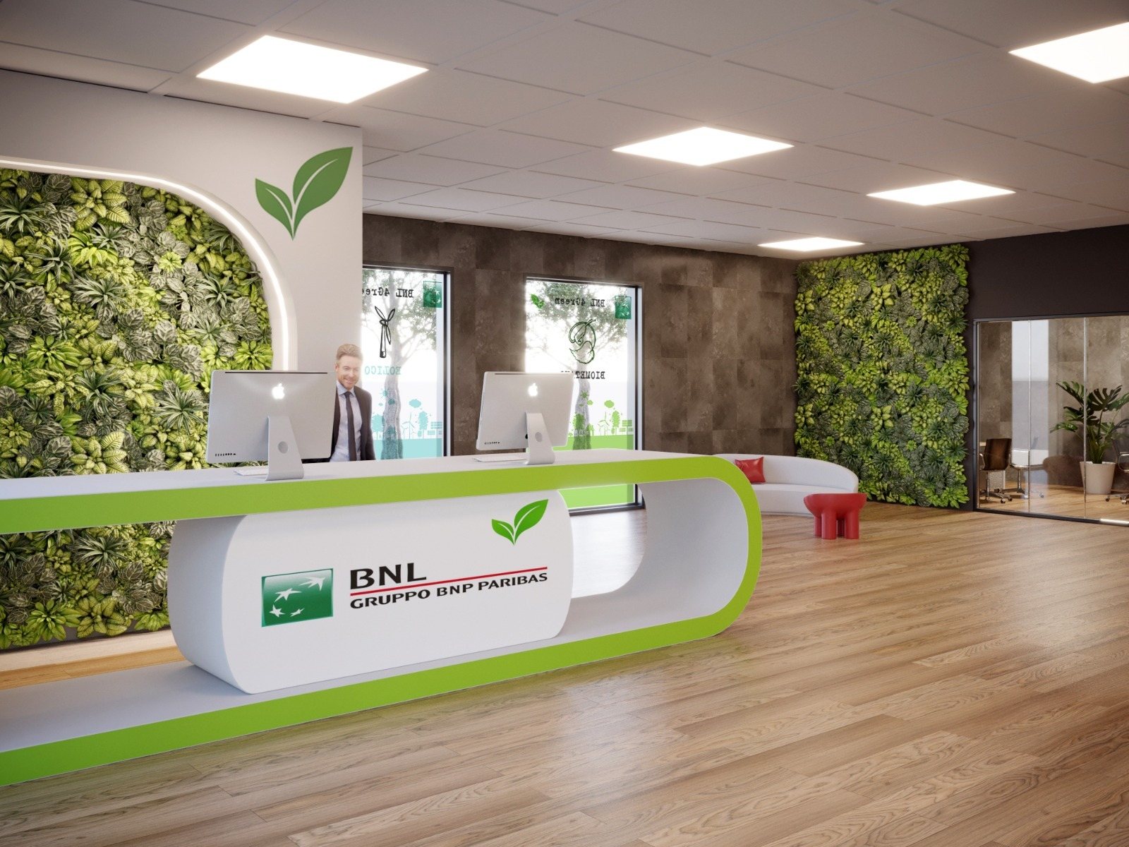 BNL 4Green – Nuova immagine delle filiali – immagine 1 di 5
