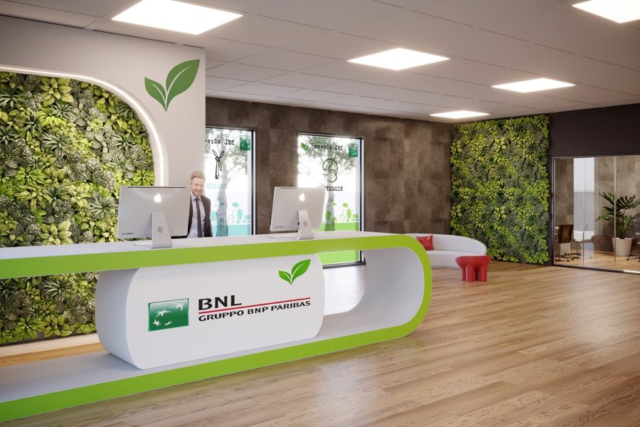 BNL 4Green – Nuova immagine delle filiali