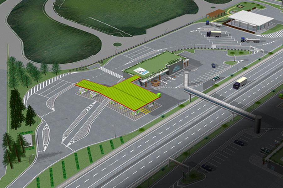Progettazione nuova area di servizio – Torino-Bardonecchia